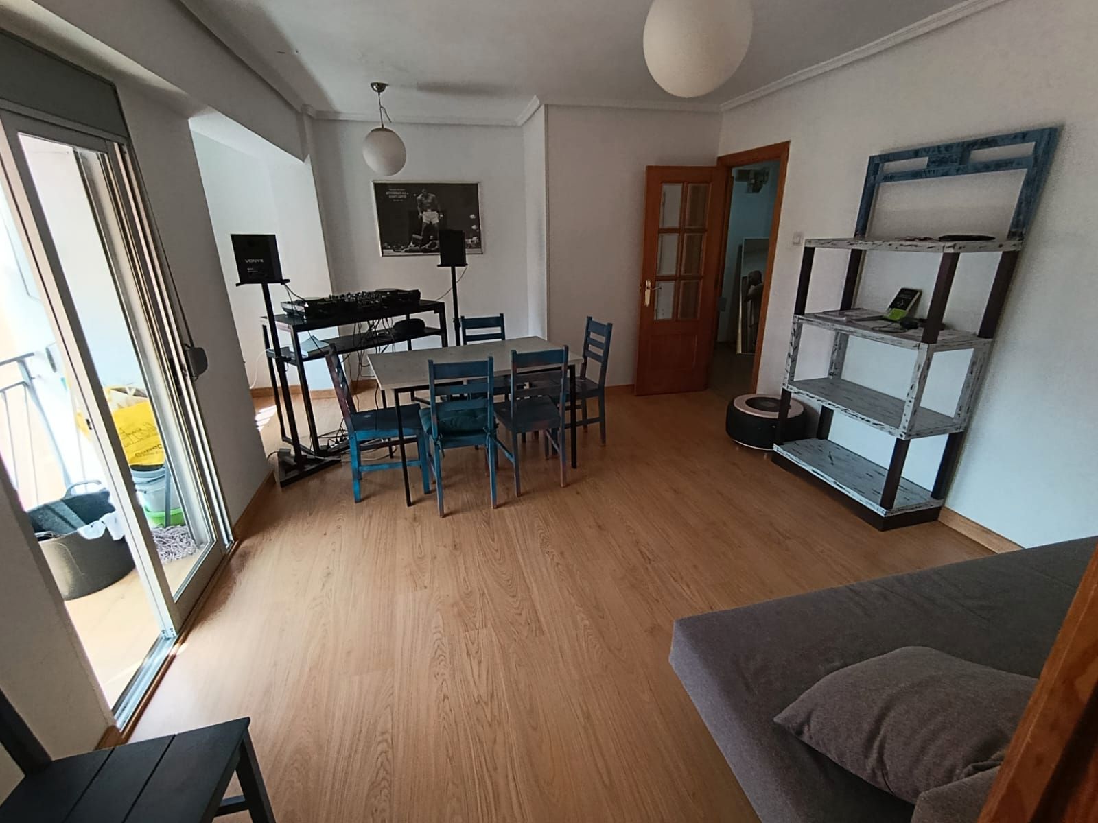 Sala de estar de Piso en venta en  Valencia Capital con Aire acondicionado y Balcón