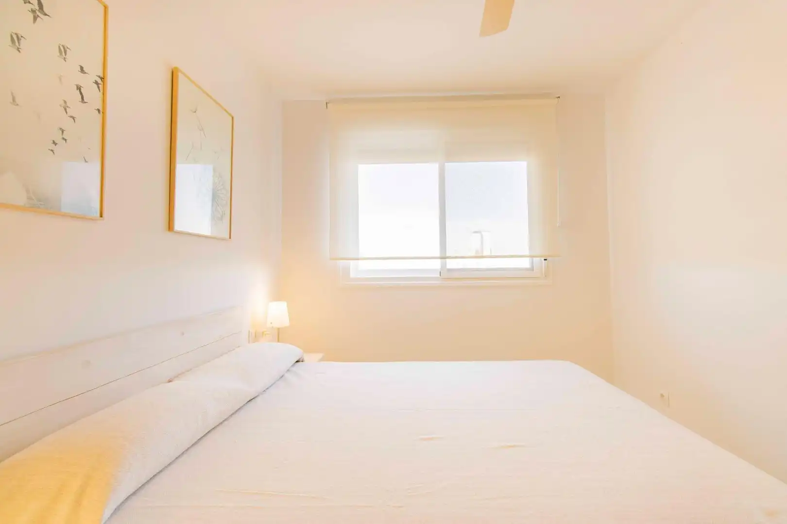 Dormitori de Apartament de lloguer en El Puig de Santa Maria amb Aire condicionat, Calefacció i Jardí privat