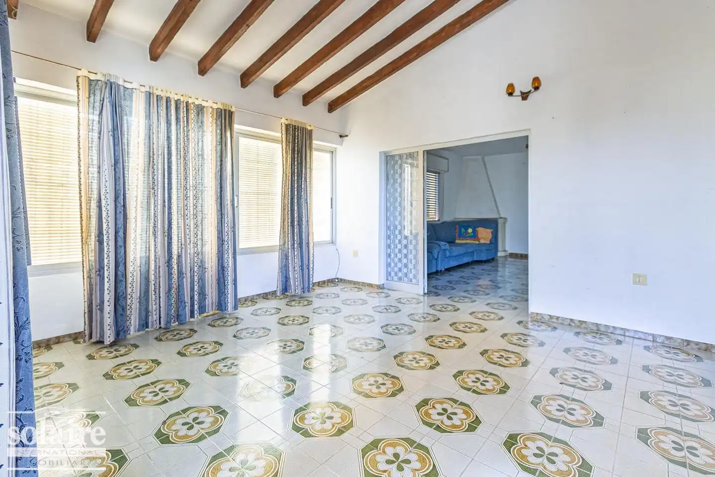 Sala de estar de Casa o chalet en venta en Altea con Jardín privado, Terraza y Trastero