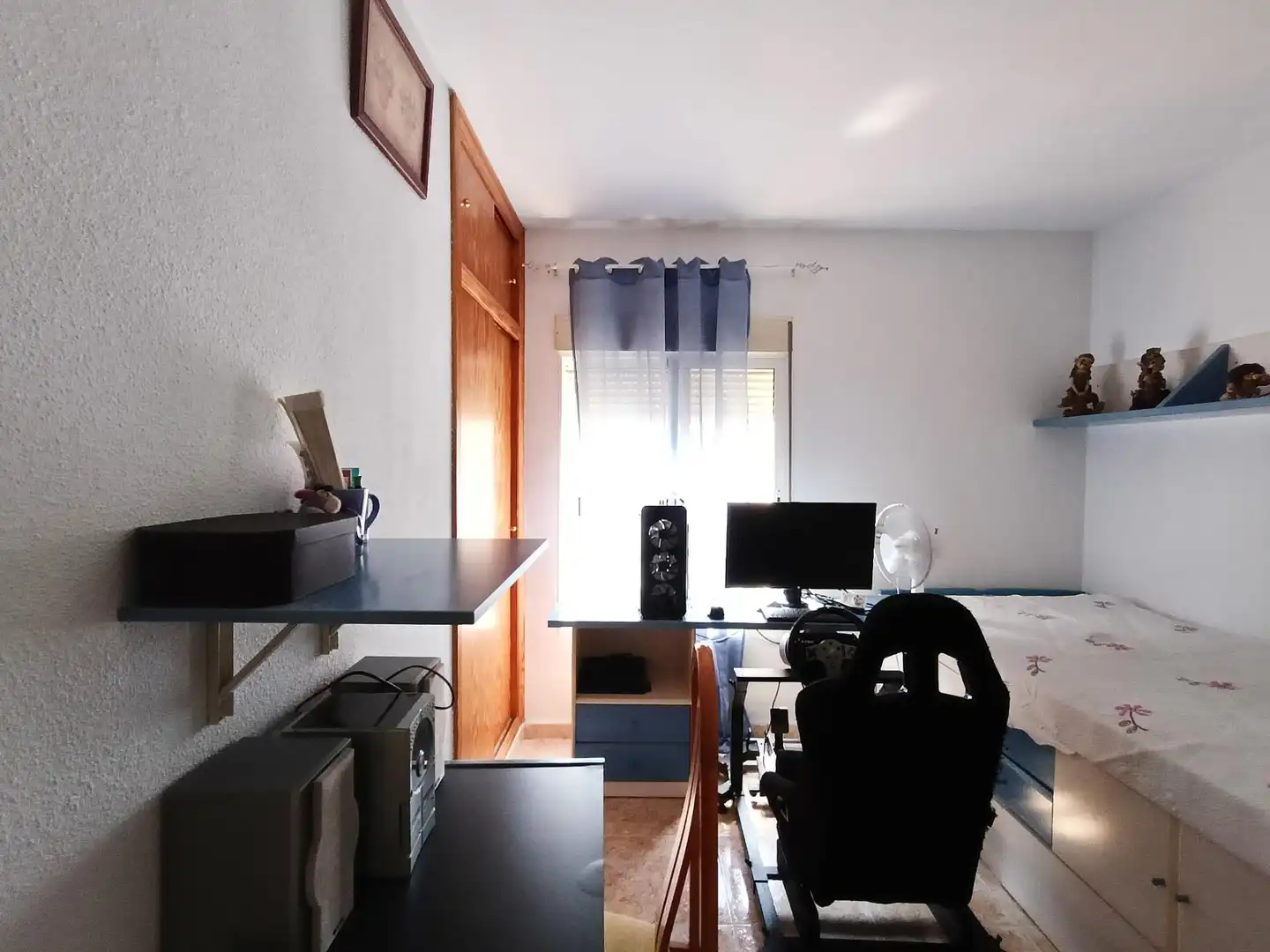 Bedroom of Flat for sale in Alicante / Alacant  with Air Conditioner, Terrace and Furnished