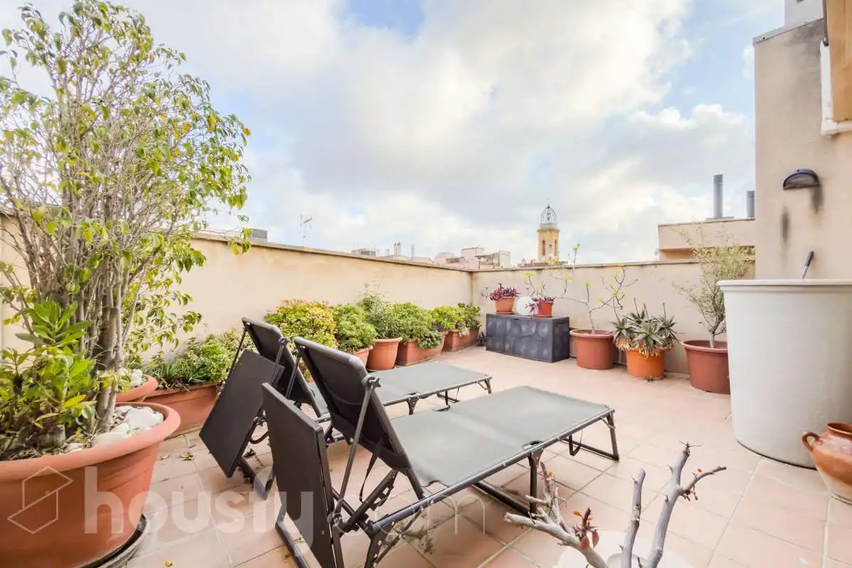 Terraza de Casa o chalet en venta en Barcelona con Aire acondicionado, Calefacción y Jardín privado