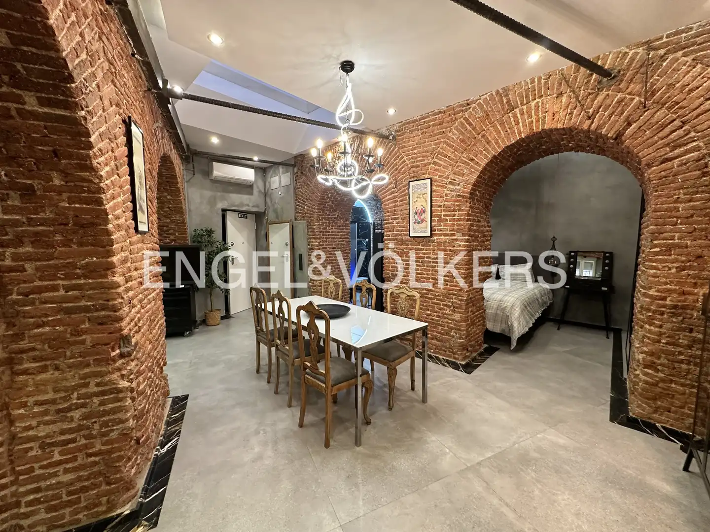 Dining room of Flat for rent in Madrid  with Heating