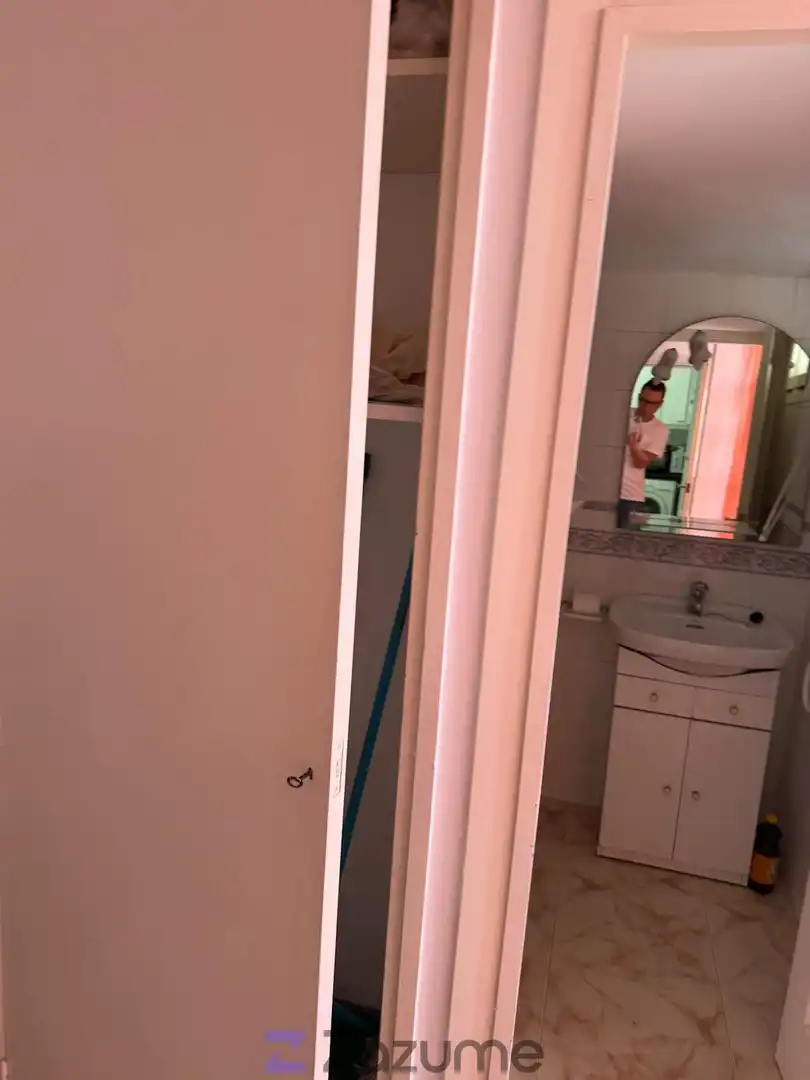 Badezimmer von Wohnung zur Miete in Alicante / Alacant mit Klimaanlage, Terrasse und Möbliert
