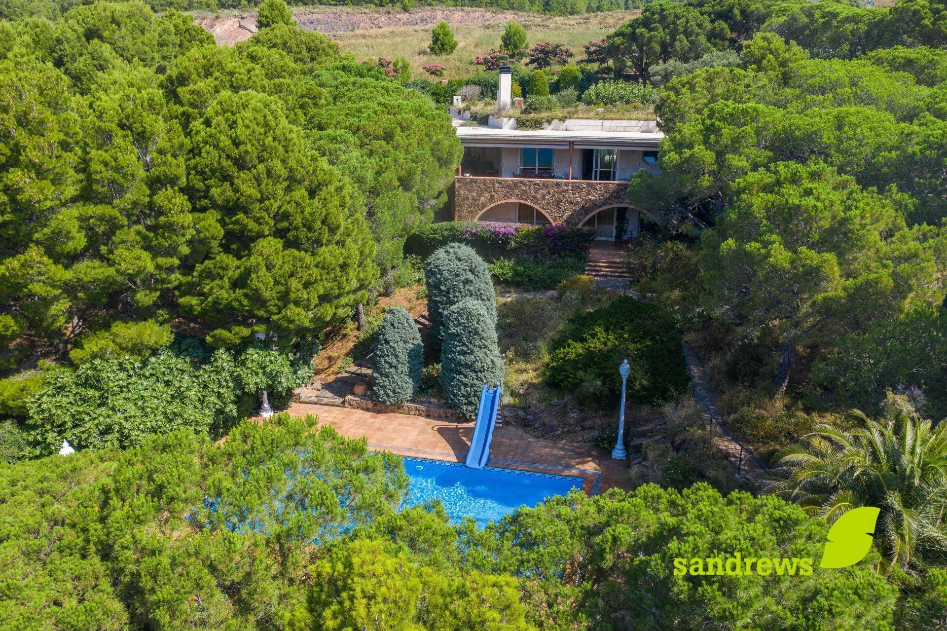 Jardí de Casa o xalet en venda en Colera amb Aire condicionat, Calefacció i Jardí privat