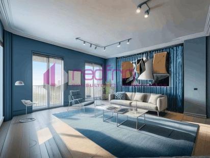 Living room of Flat for sale in  Madrid Capital  with Balcony