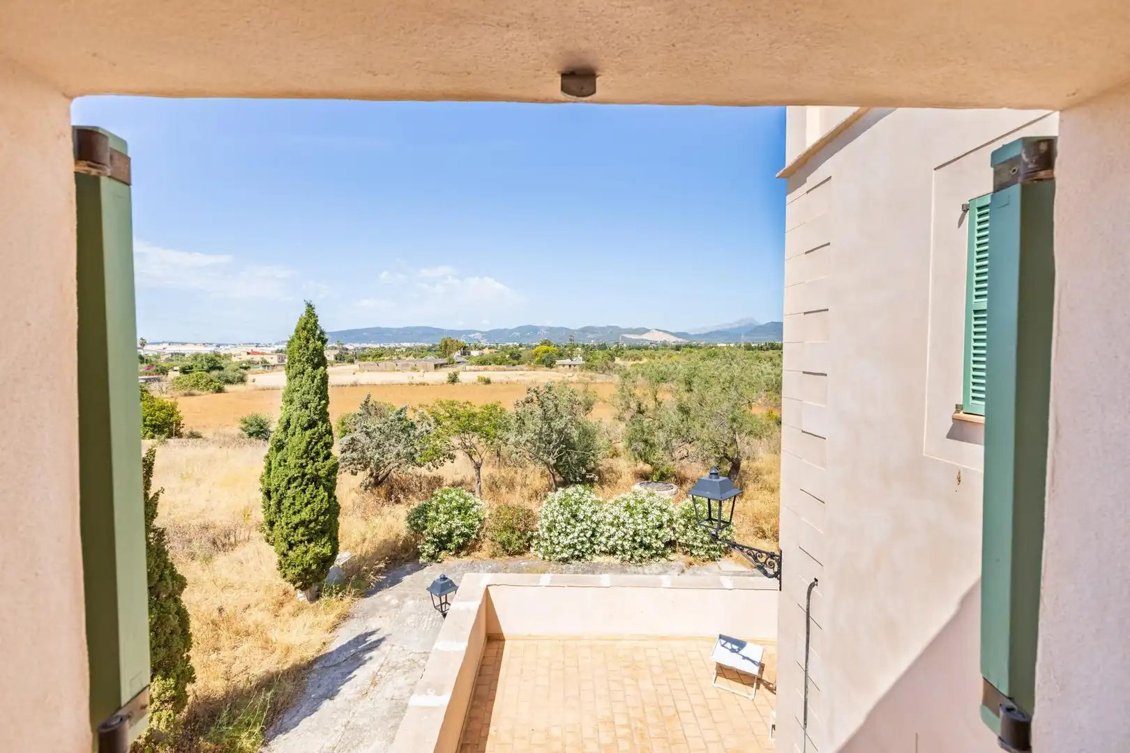 Terrassa de Finca rústica en venda en  Palma de Mallorca amb Aire condicionat, Calefacció i Jardí privat