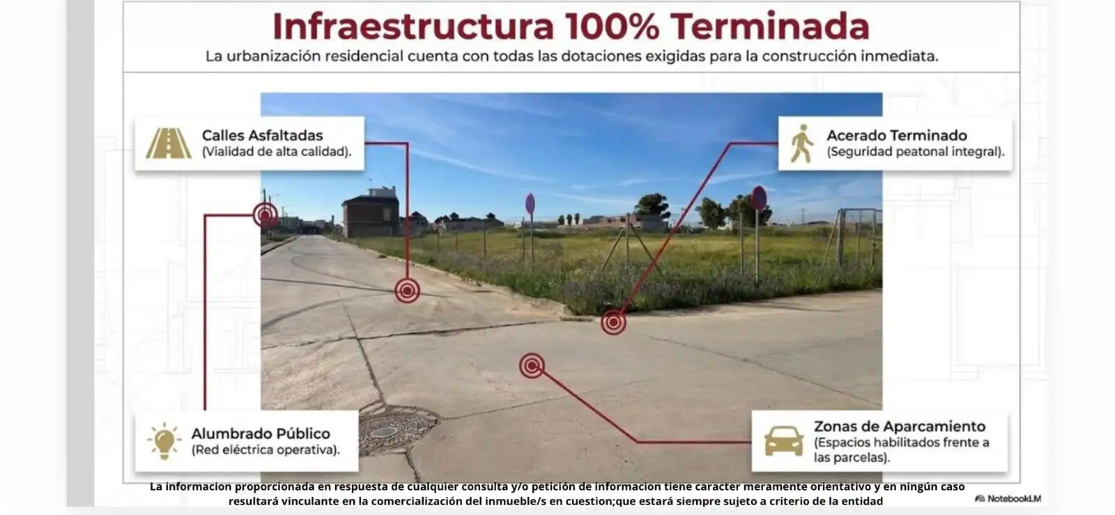 Terreny residencial en venda a Calle la Antártida 401