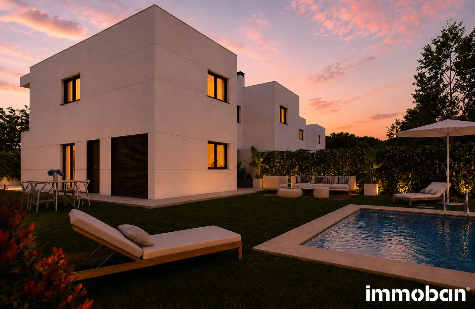 Jardín de Casa adosada en venta en Calafell con Jardín privado, Parquet y Terraza