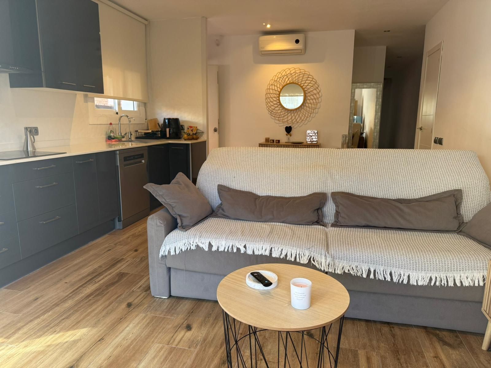 Sala de estar de Piso en venta en Sant Celoni con Aire acondicionado, Calefacción y Terraza