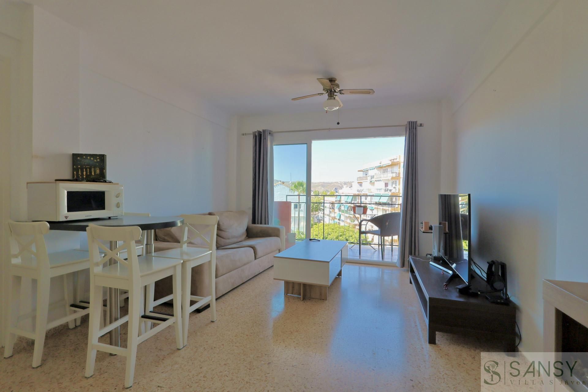 Sala de estar de Apartamento en venta en Jávea / Xàbia