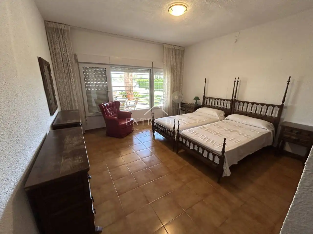 Bedroom of Houses for rent in Castellón de la Plana / Castelló de la Plana  with Private garden, Terrace and Swimming Pool