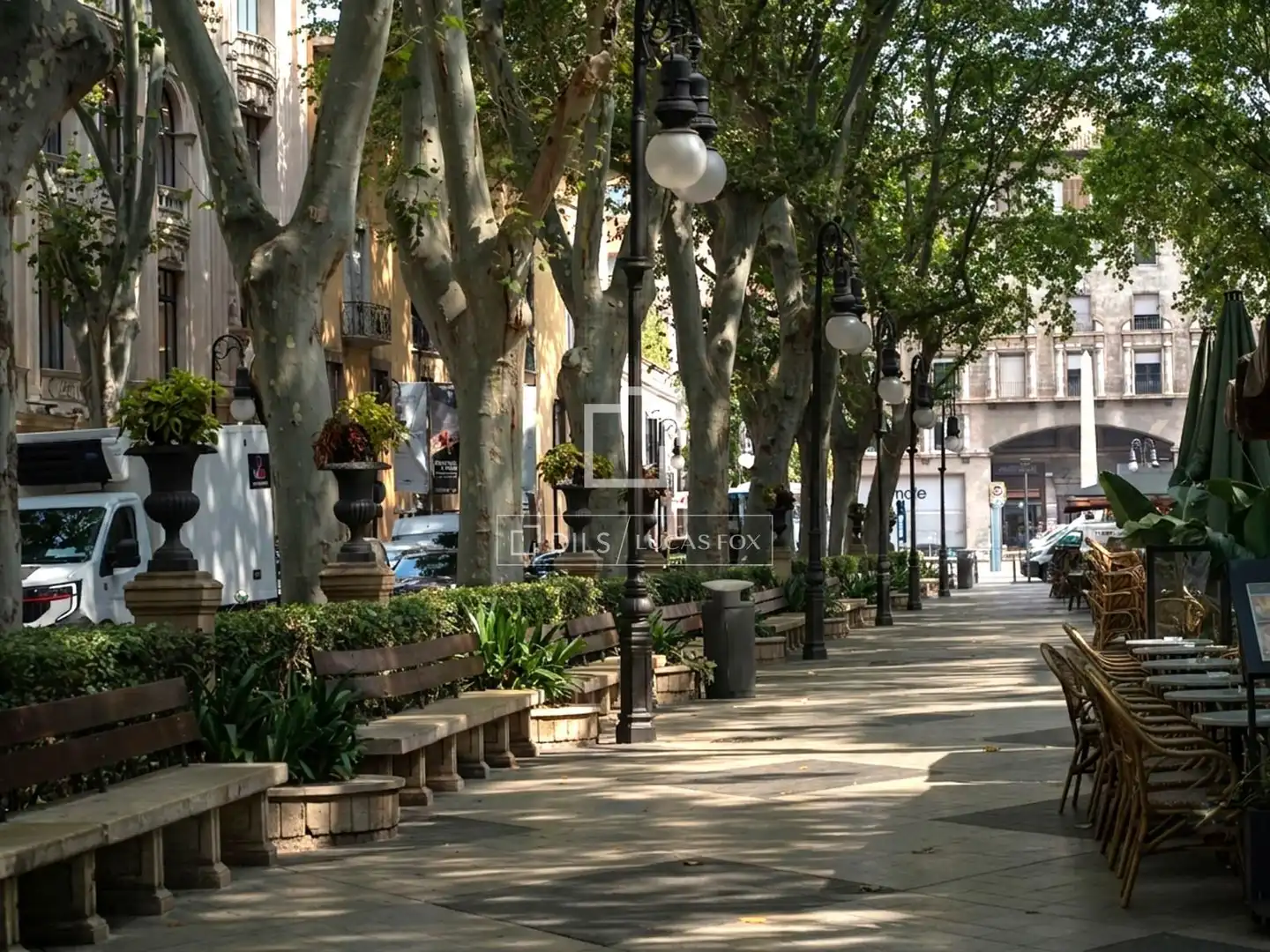 Vista exterior de Pis de lloguer en  Palma de Mallorca amb Aire condicionat, Calefacció i Parquet