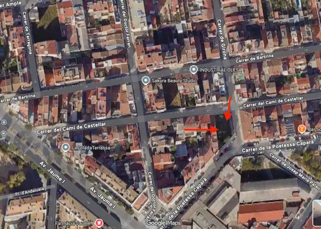 Terreno residencial en venta en Carrer de Girona
