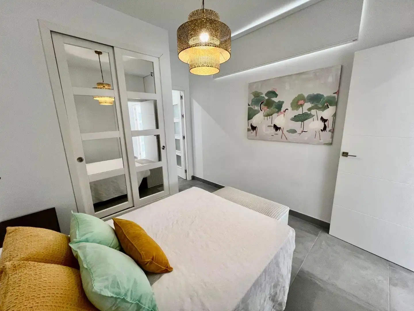 Bedroom of Houses for rent in Almonte  with Air Conditioner, Private garden and Terrace