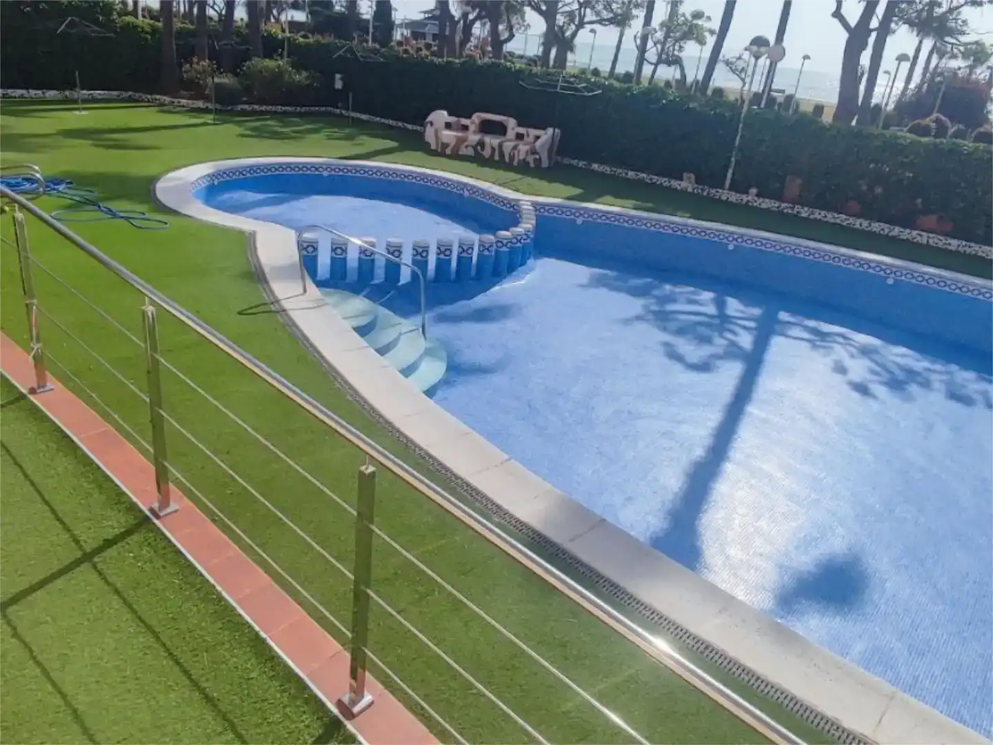 Piscina de Piso en venta en Oropesa del Mar / Orpesa con Aire acondicionado, Jardín privado y Piscina