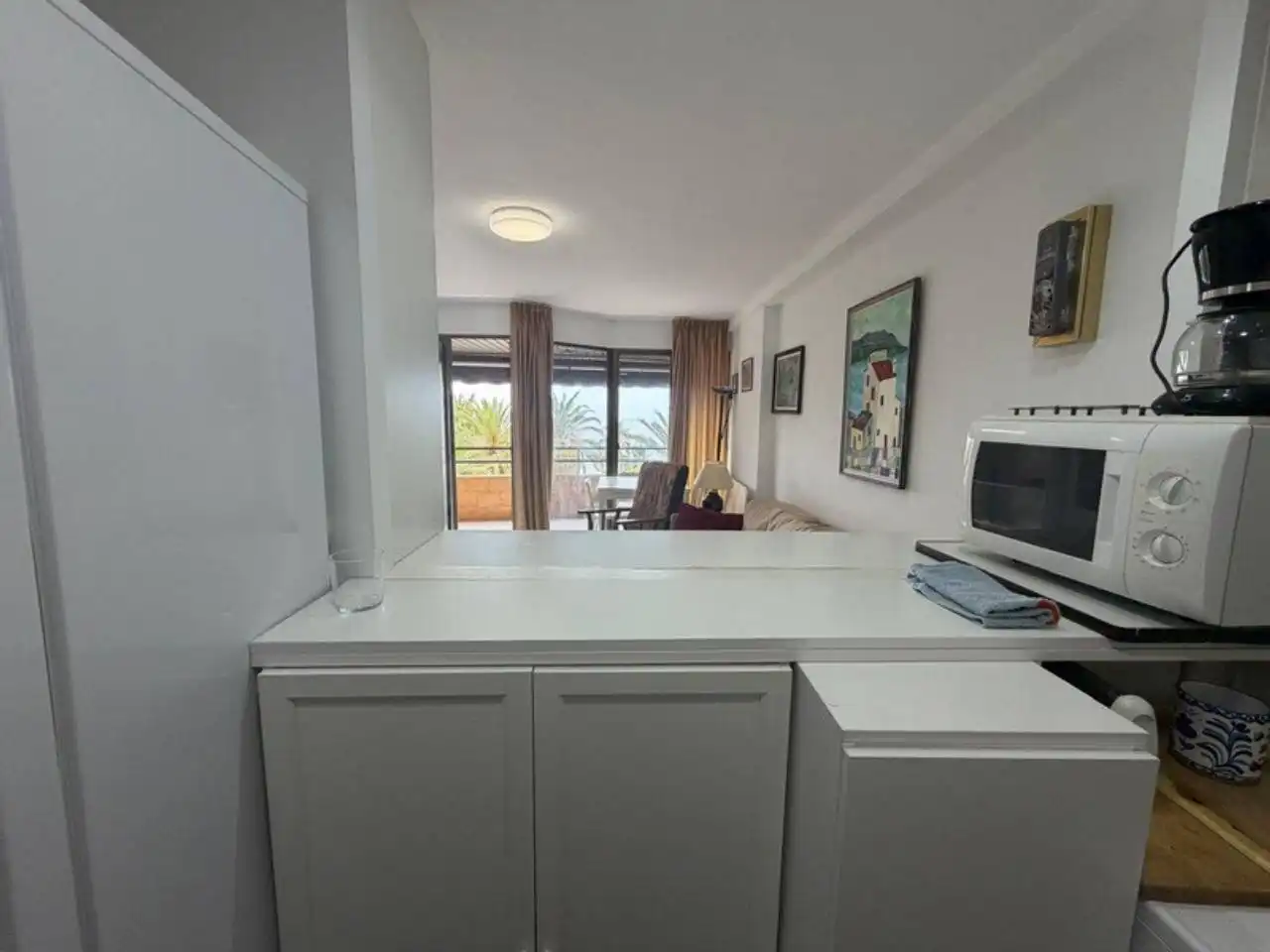 Cocina de Apartamento en venta en Almuñécar con Terraza, Amueblado y Piscina comunitaria