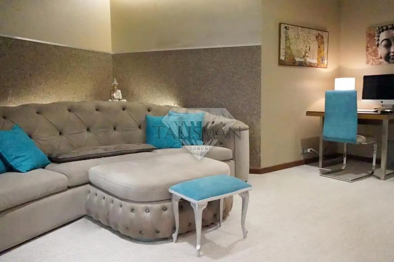 Sala de estar de Piso en venta en Pontevedra Capital  con Aire acondicionado, Calefacción y Terraza