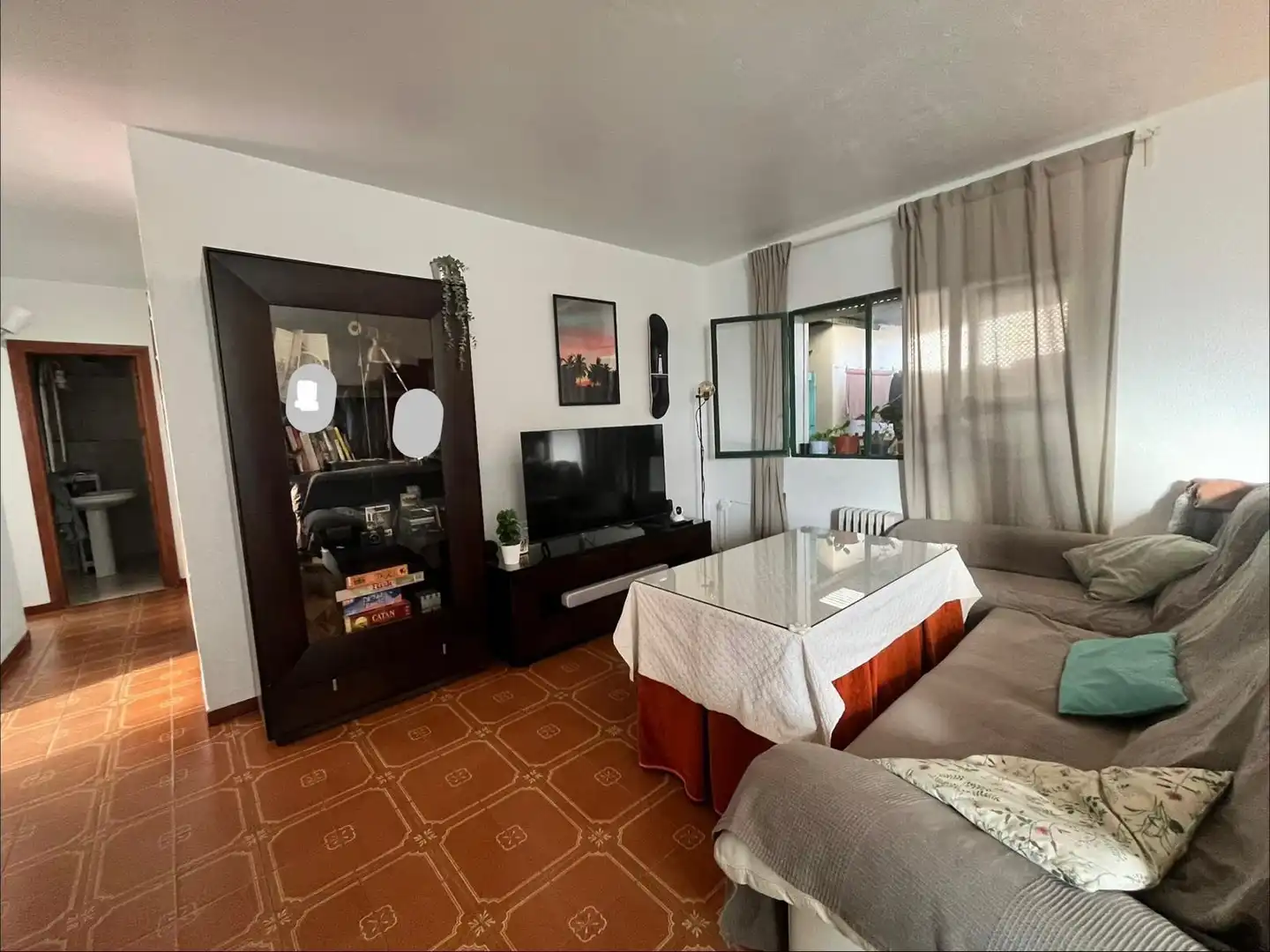 Living room of Houses for sale in Málaga Capital  with Private garden, Terrace and Balcony