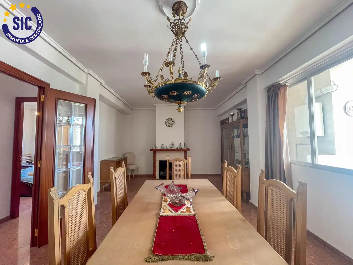 Esszimmer von Maisonette zum Verkauf in Chera mit Heizung, Privatgarten und Balkon