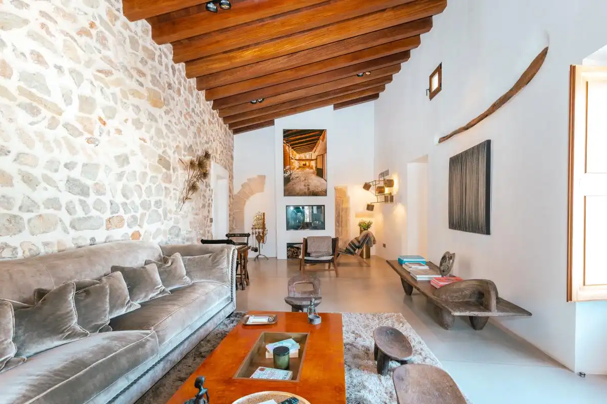 Sala d'estar de Casa adosada en venda en Eivissa amb Aire condicionat, Calefacció i Traster