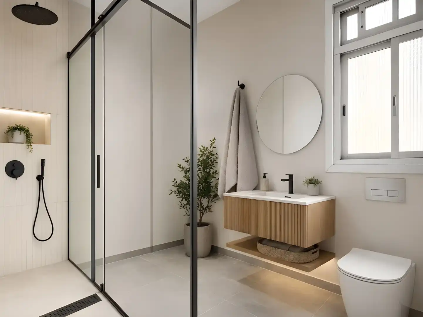 Bathroom of Flat for sale in Getxo   with Terrace