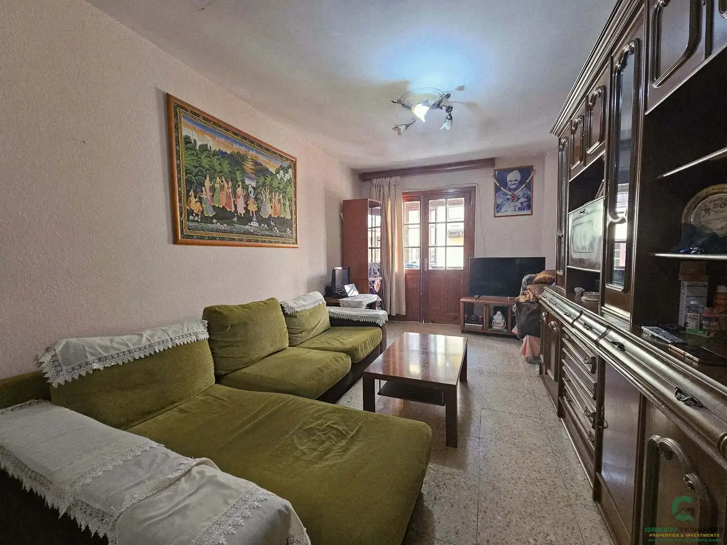 Sala d'estar de Pis en venda en Puerto de la Cruz amb Aire condicionat, Terrassa i Traster