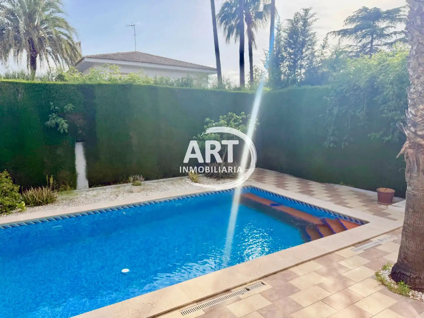 Piscina de Casa o xalet de lloguer en L'Eliana amb Aire condicionat, Calefacció i Jardí privat