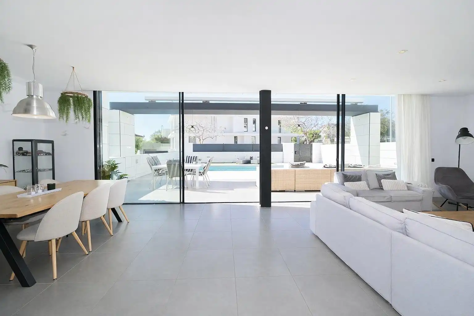 Sala d'estar de Casa o xalet en venda en  Palma de Mallorca amb Aire condicionat, Calefacció i Jardí privat