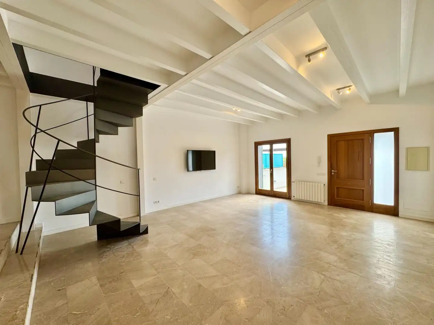 Sala d'estar de Casa adosada en venda en Alaró amb Aire condicionat, Calefacció i Terrassa
