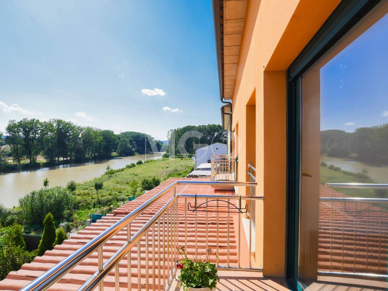 Terrace of Duplex for sale in Roda de Ter  with Heating, Terrace and Balcony