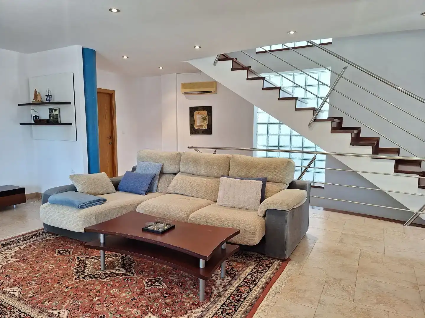 Sala d'estar de Casa o xalet en venda en Vinaròs amb Aire condicionat, Terrassa i Balcó