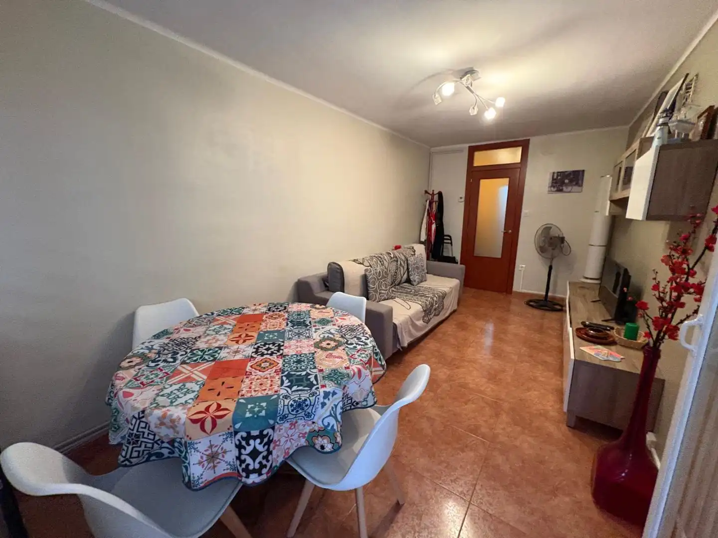 Sala d'estar de Pis en venda en Blanes amb Aire condicionat, Terrassa i Balcó