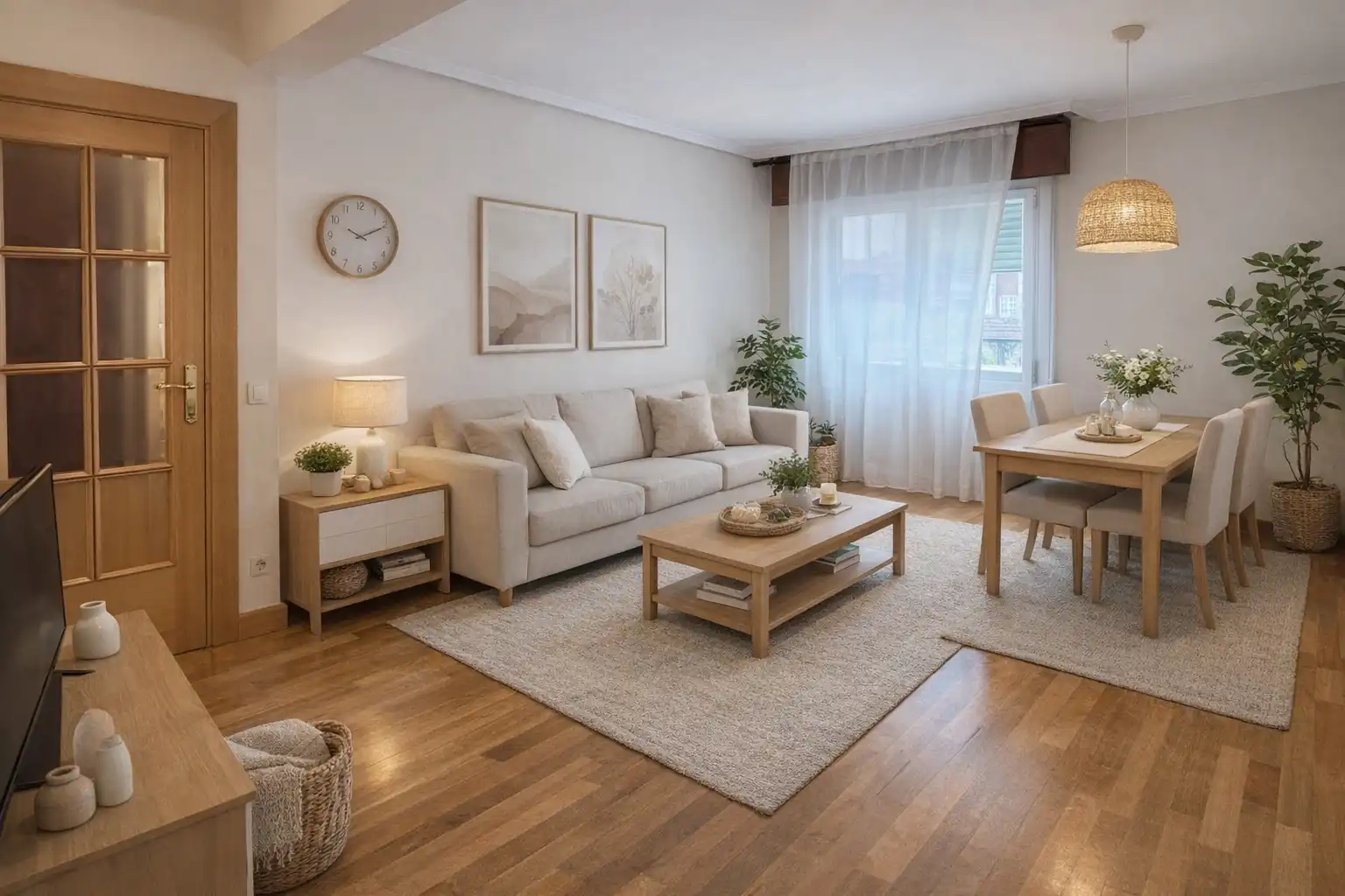 Sala de estar de Piso en venta en Mungia con Calefacción y Terraza
