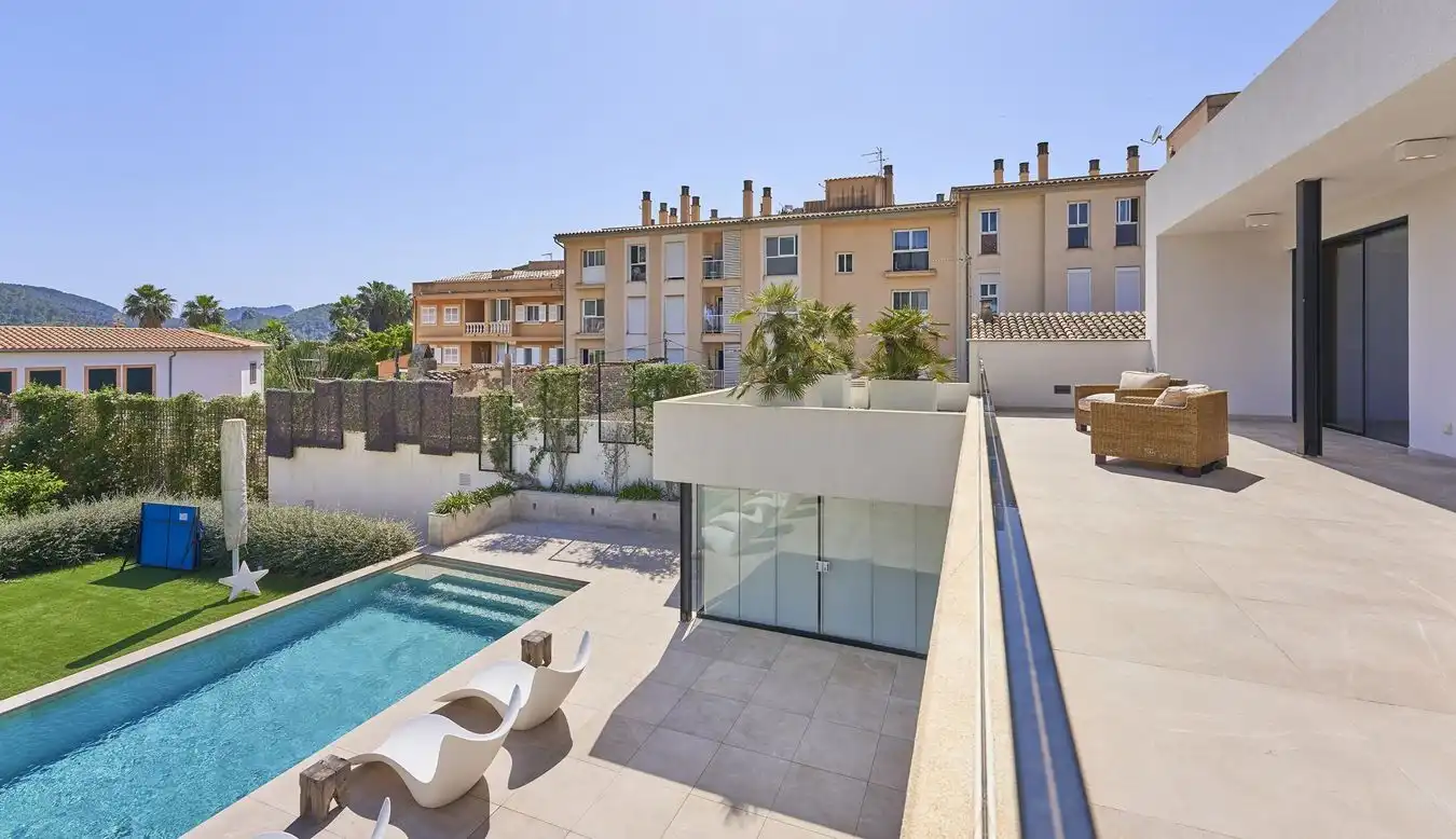 Casa rústica amb piscina en venda a Andratx pueblo, imagen 44