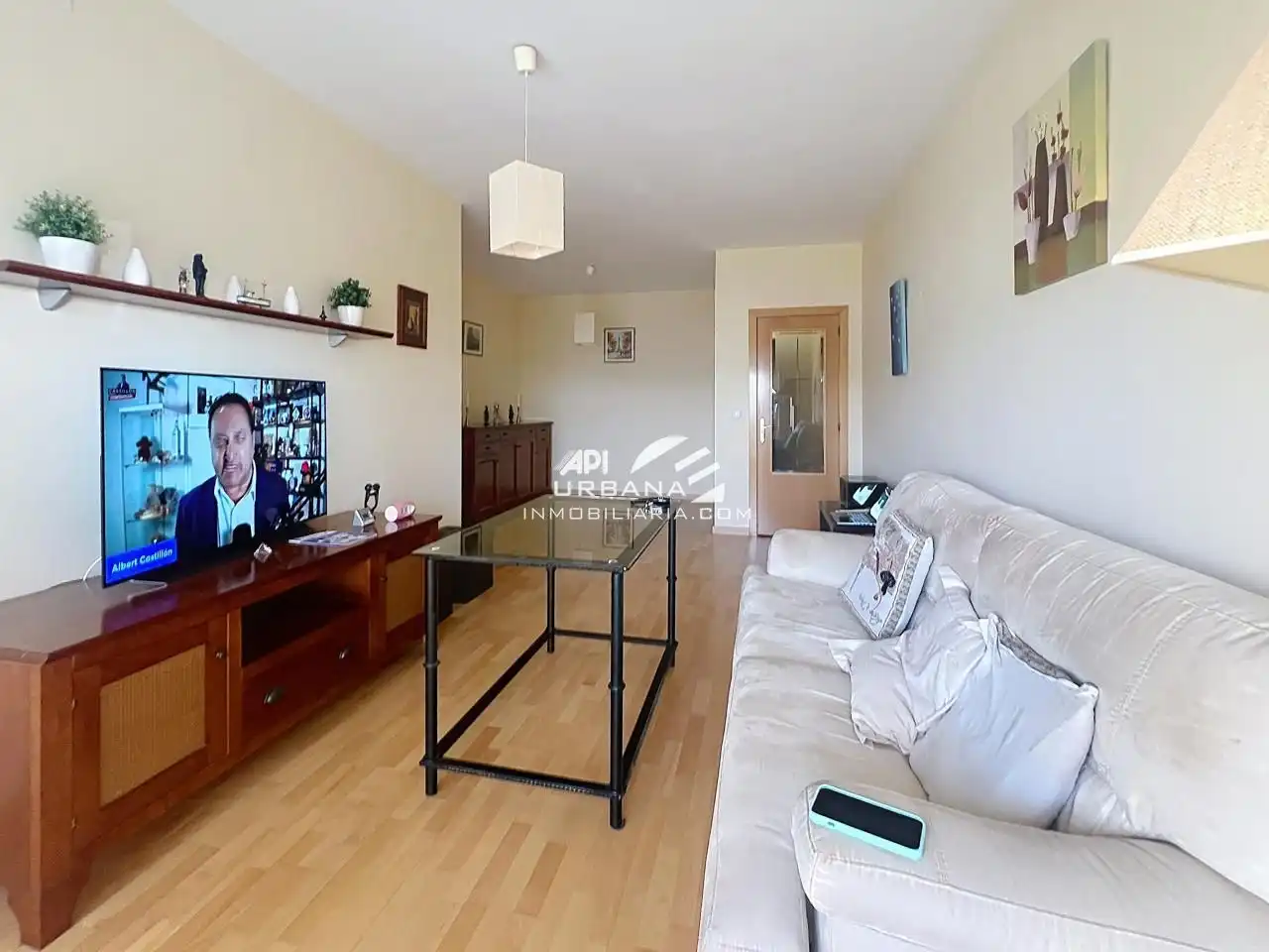 Sala d'estar de Pis en venda en Lucena amb Aire condicionat, Parquet i Terrassa