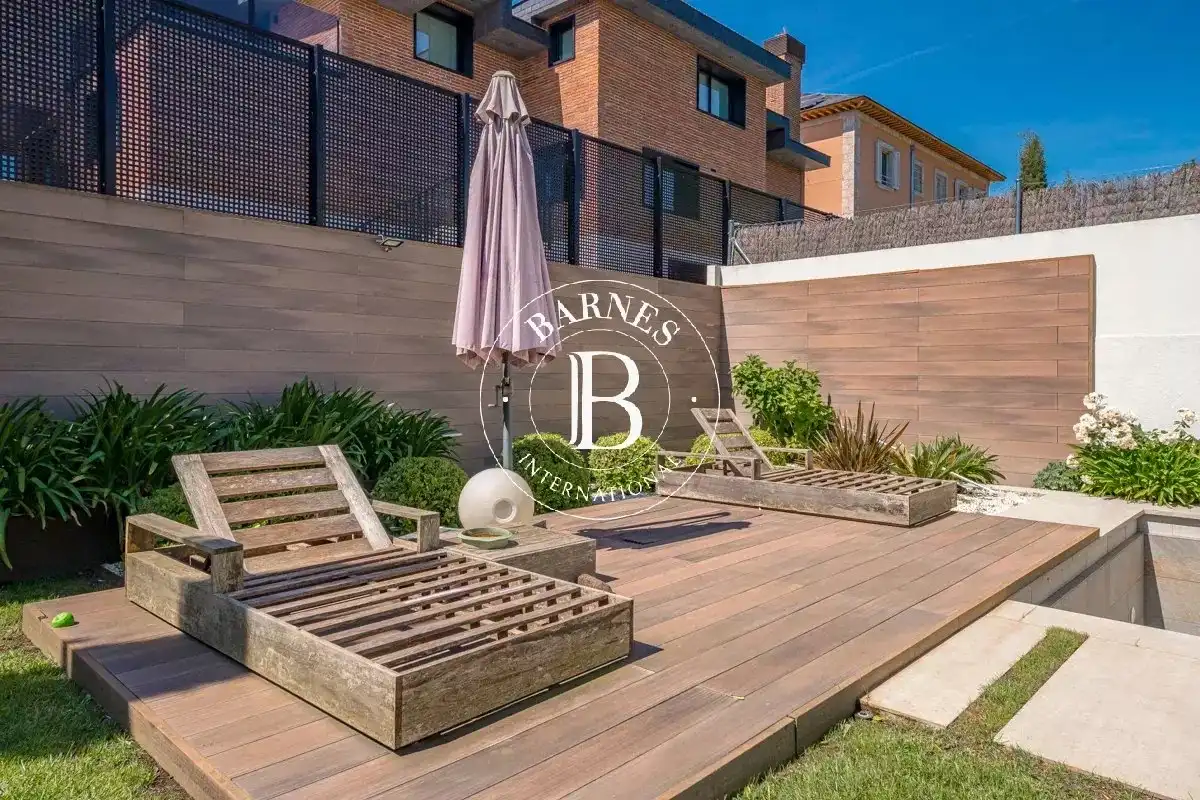 Terraza de Casa o chalet en venta en Madrid con Aire acondicionado, Calefacción y Piscina