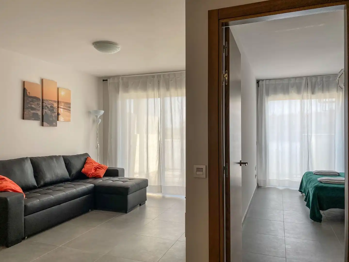 Sala de estar de Ático en venta en Los Abrigos