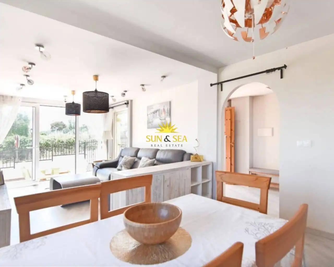 Exterior view of Houses for rent in Santa Pola  with Air Conditioner, Heating and Terrace