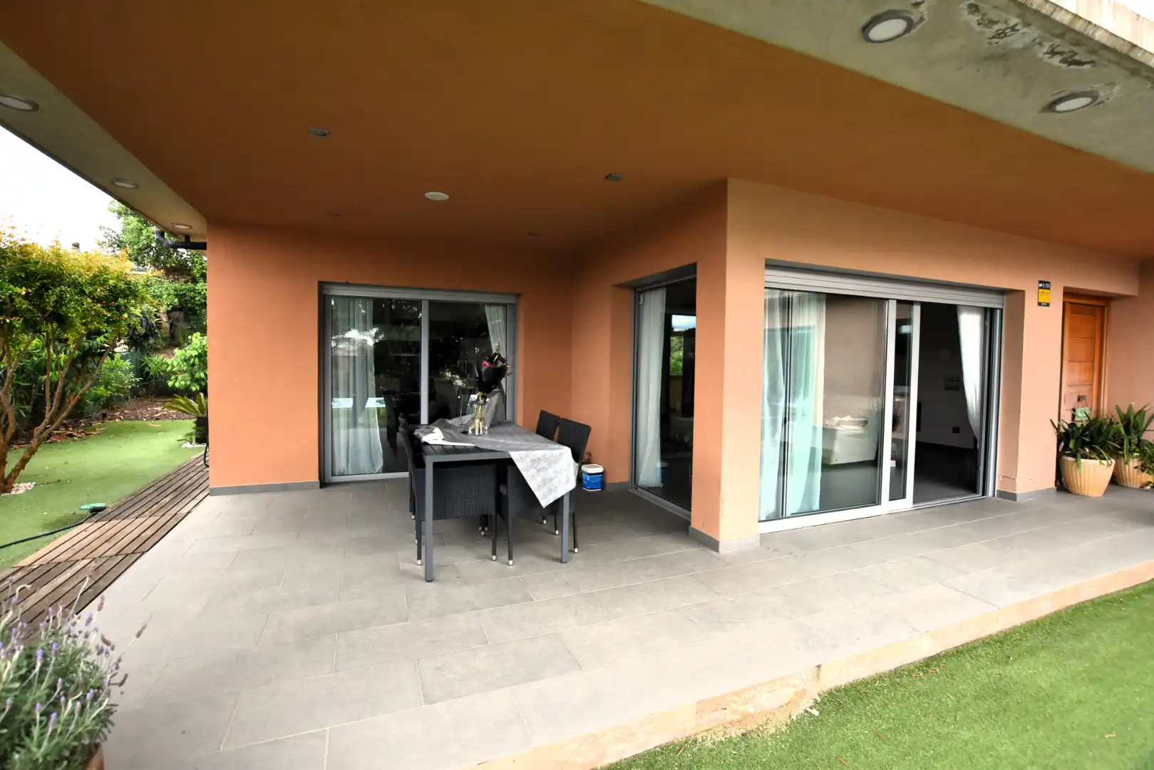 Terraza de Casa o chalet en venta en Vidreres con Aire acondicionado, Calefacción y Jardín privado