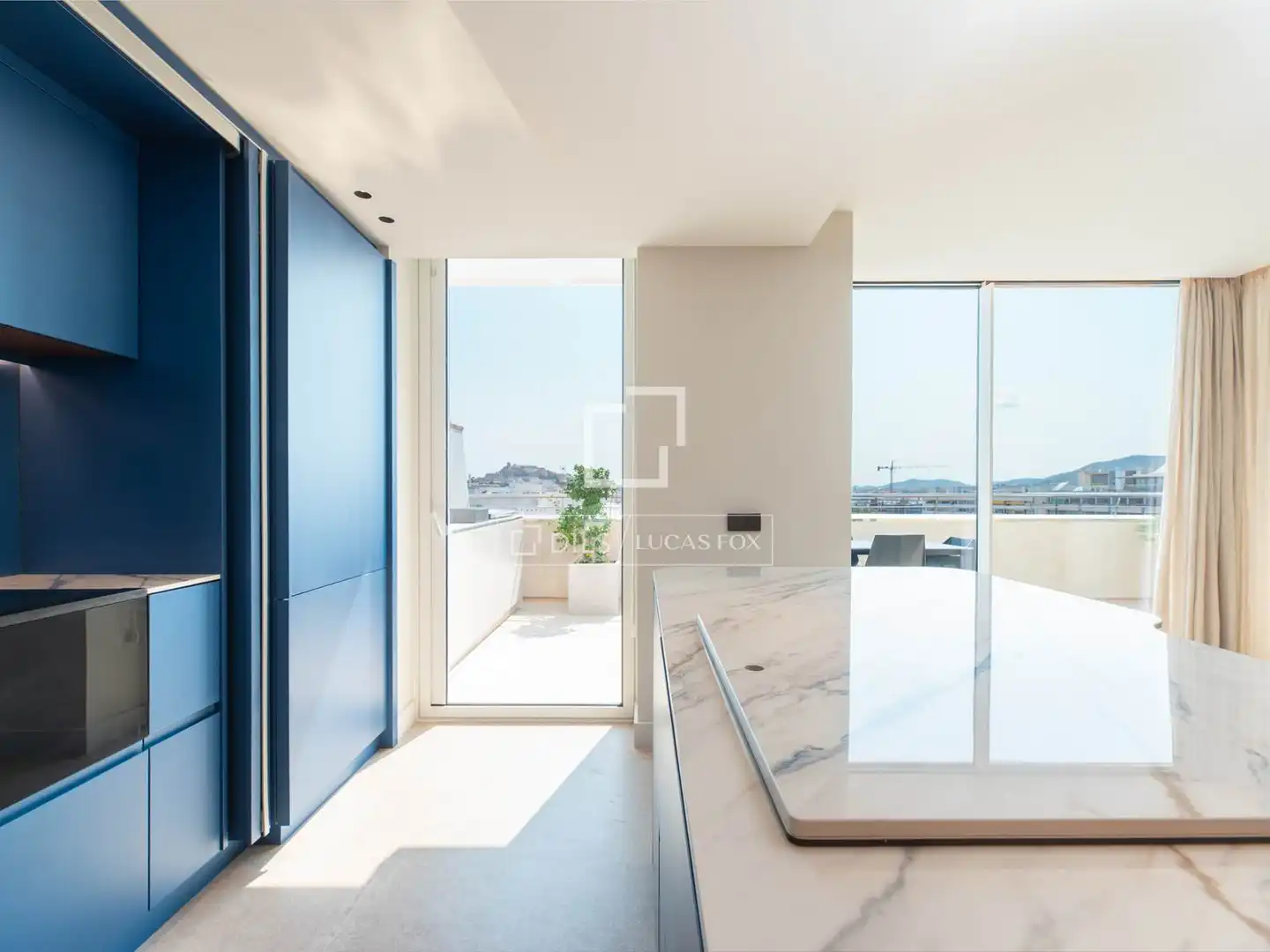 Terrace of Flat for sale in Eivissa  with Air Conditioner, Heating and Furnished