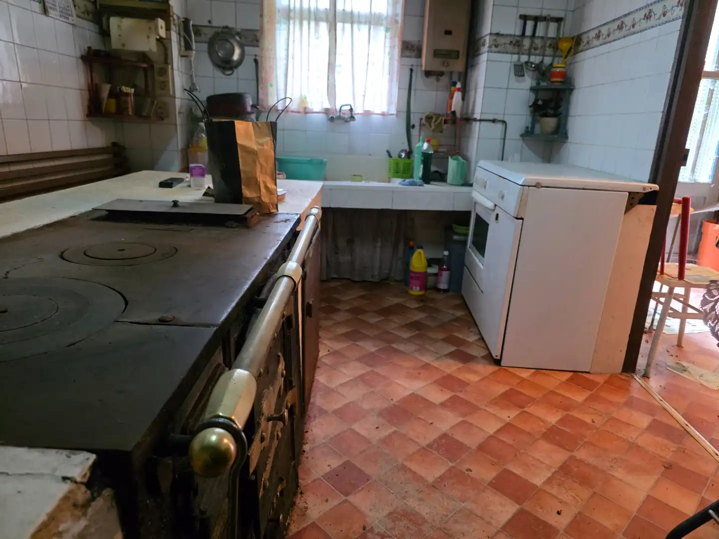 Cuina de Casa o xalet en venda en Vilalba amb Moblat