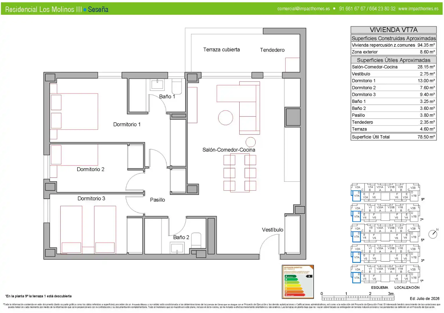 Appartamento con piscina in vendita a Calle Francisco Herrera 4, imagen 11