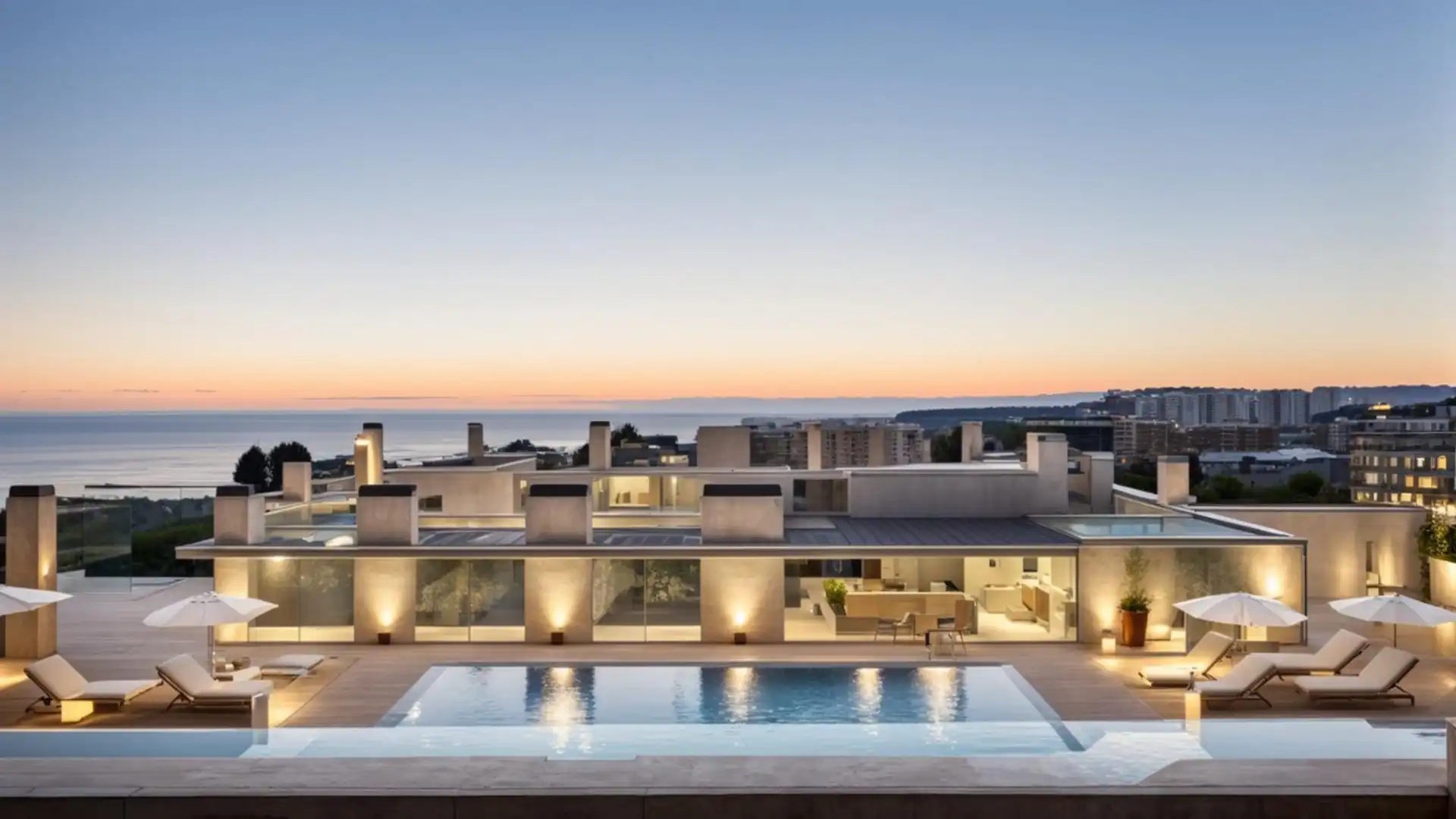 Swimming pool of Apartments for sale in Marbella  with Air Conditioner, Terrace and Swimming Pool