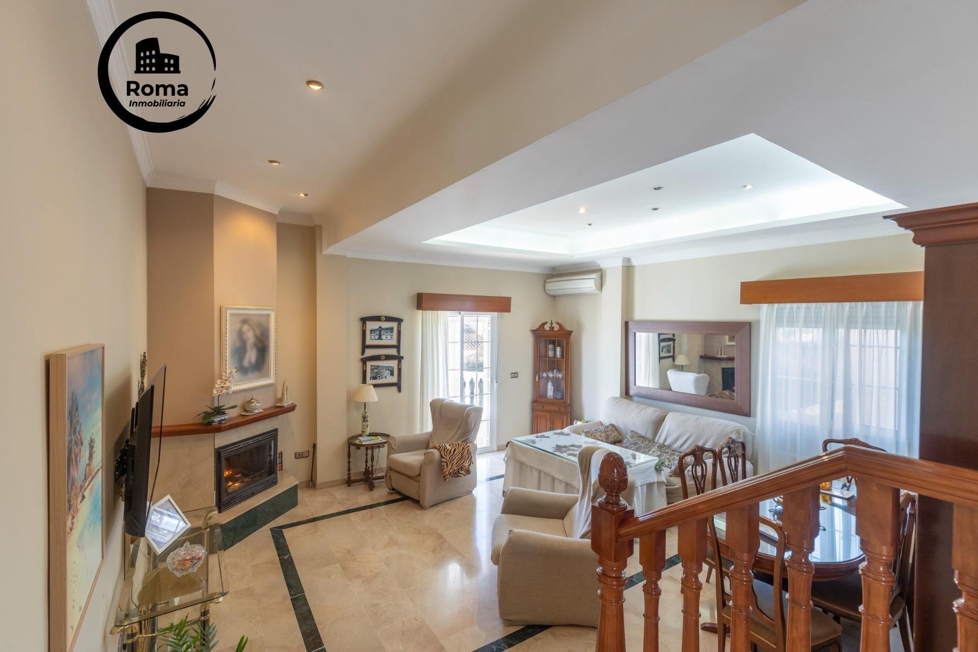 Living room of House or chalet for sale in Alhendín  with Air Conditioner, Heating and Private garden