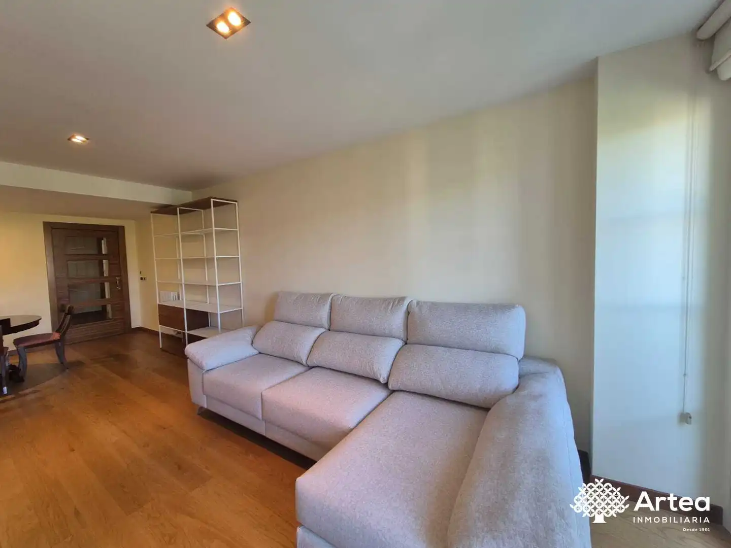 Sala de estar de Piso de alquiler en Bilbao  con Calefacción, Jardín privado y Horno