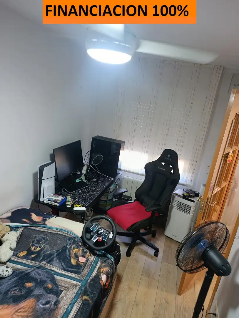 Sala de estar de Piso en venta en Zaragoza con Aire acondicionado, Terraza y Amueblado