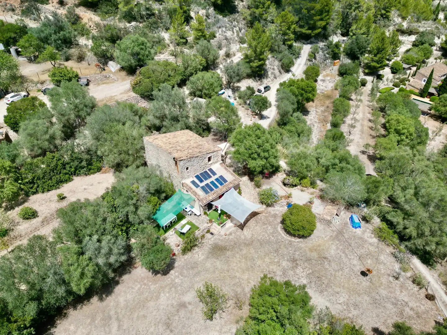 Jardí de Finca rústica en venda en Andratx amb Traster