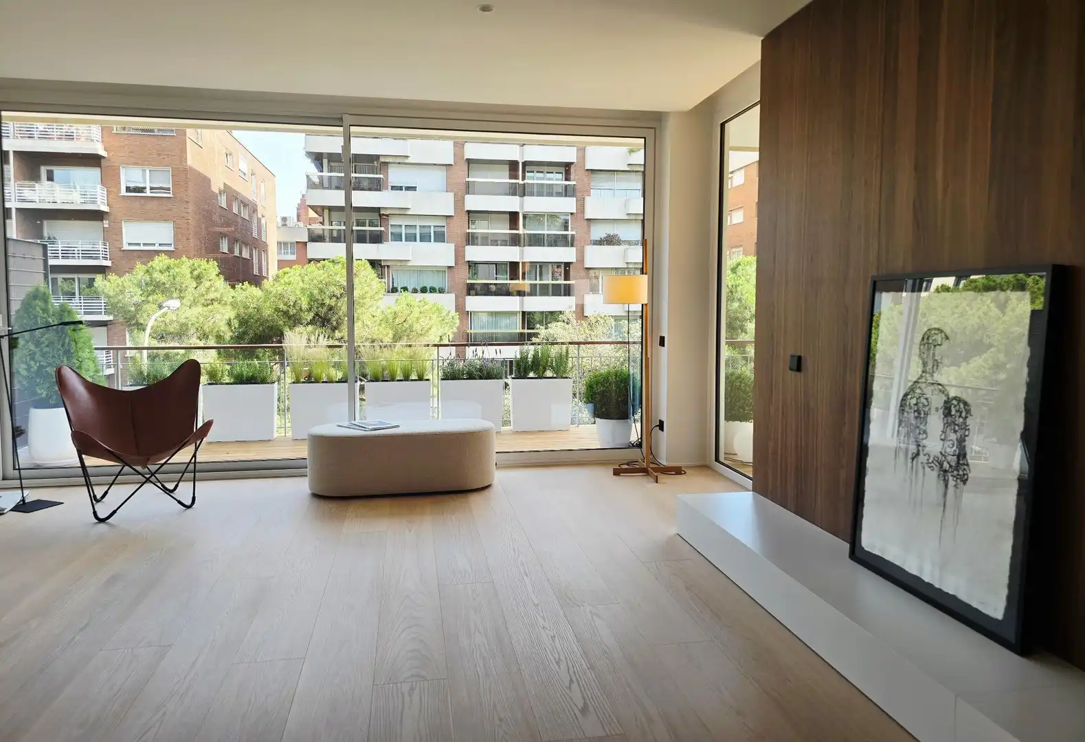 Sala d'estar de Pis en venda en Barcelona amb Aire condicionat, Calefacció i Terrassa