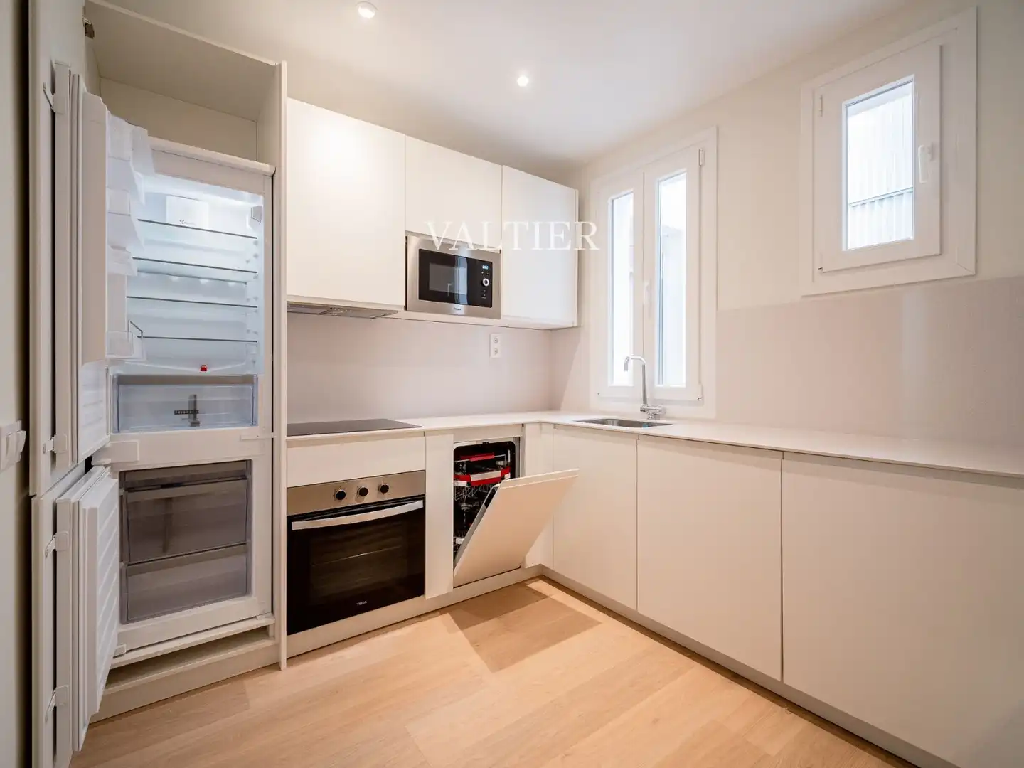Küche von Wohnung zur Miete in Madrid mit Klimaanlage, Heizung und Möbliert