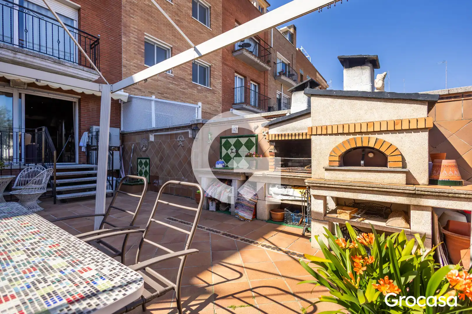 Terrace of Detached homes for sale in Mataró  with Air Conditioner, Heating and Private garden